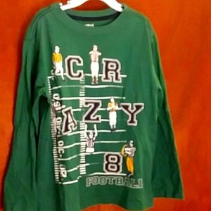 Boys Crazy 8 long sleeve shirt size 7-8